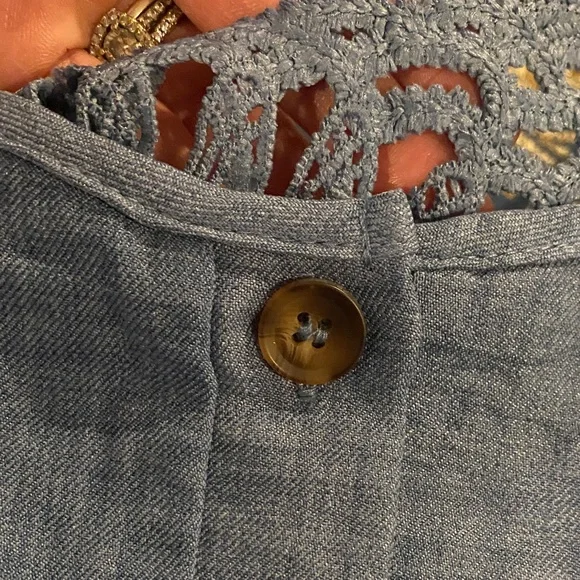 Sleeveless Blue Jumpsuit for Women - Picture 4 of 5